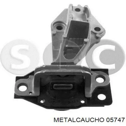 Poduszka (podpora) silnika prawa Metalcaucho 05747 cena, od 81,30 USD