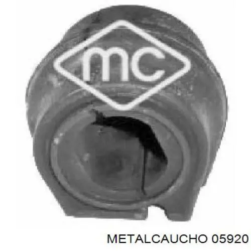 Tuleja stabilizatora przedniego Metalcaucho 05920 cena, od 7,44 USD