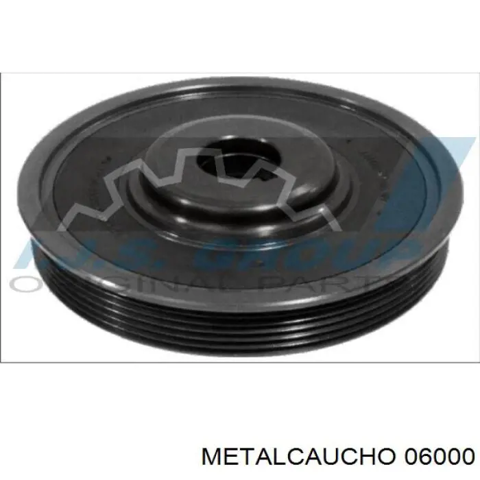 Koło pasowe wału korbowego Metalcaucho 06000 cena, od 62,61 USD