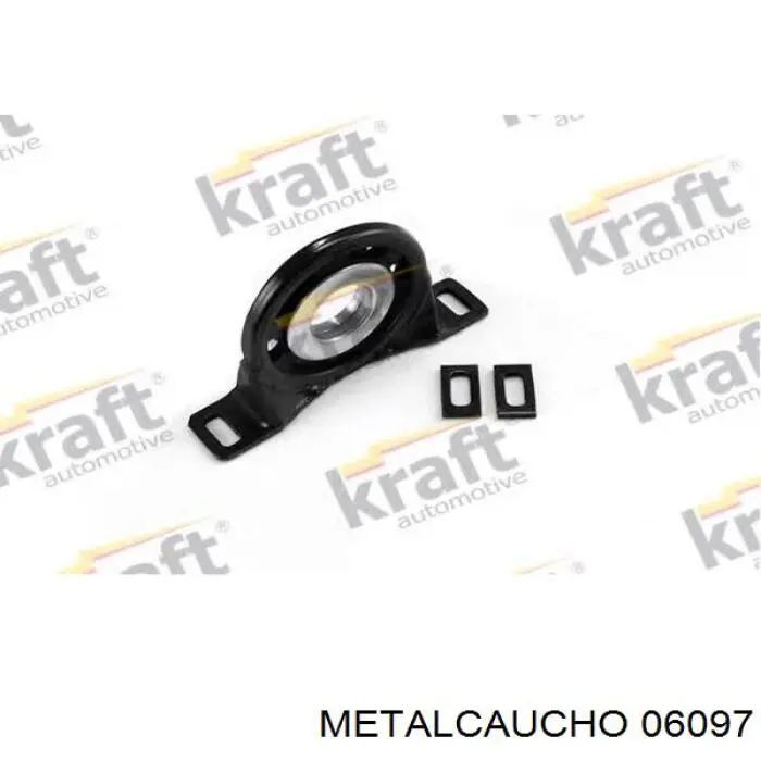 Do koszyka 06097 Metalcaucho Łożysko podwieszane wału Cardana