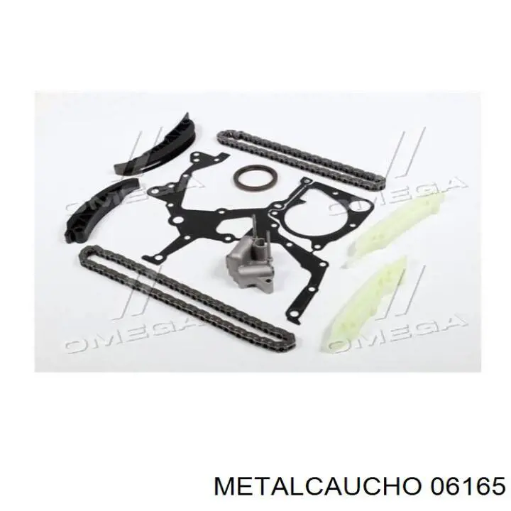 Do koszyka 06165 Metalcaucho Łańcuch rozrządu, zestaw
