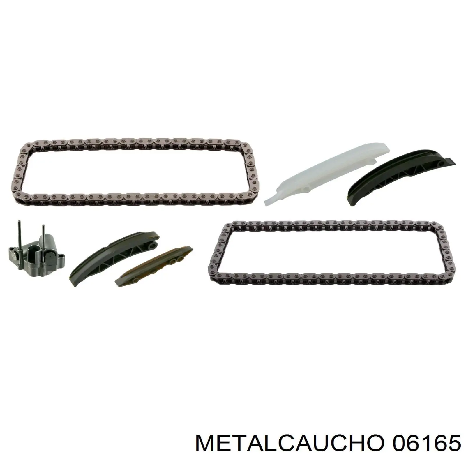 Łańcuch rozrządu, zestaw Metalcaucho 06165 cena, od 151,94 USD