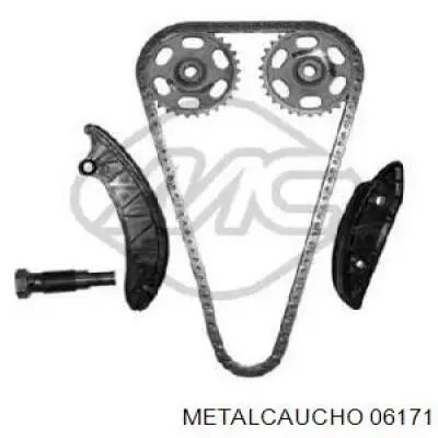 Łańcuch rozrządu, zestaw Metalcaucho 06171 cena, od 152,57 USD