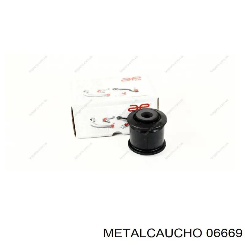 Do koszyka 06669 Metalcaucho Silentblock przedniego wahacza dolnego