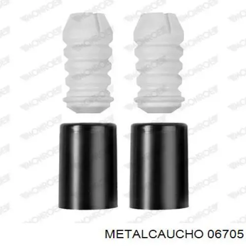 Do koszyka 06705 Metalcaucho Łożysko podwieszane wału Cardana