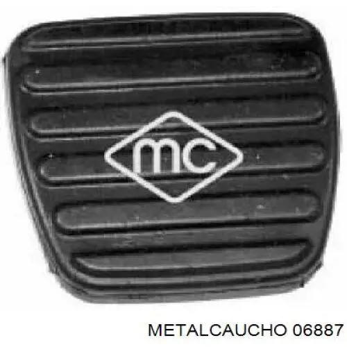 Nakładka na pedał hamulca Metalcaucho 06887 cena, od 3,67 USD