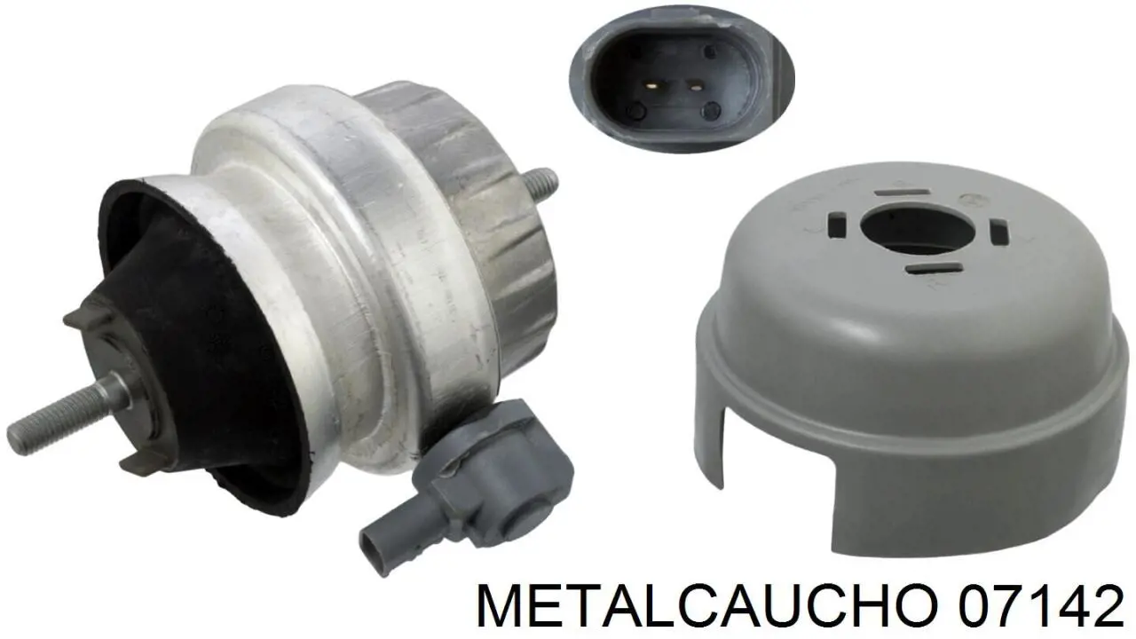 Poduszka (podpora) silnika prawa Metalcaucho 07142 cena, od 118,41 USD