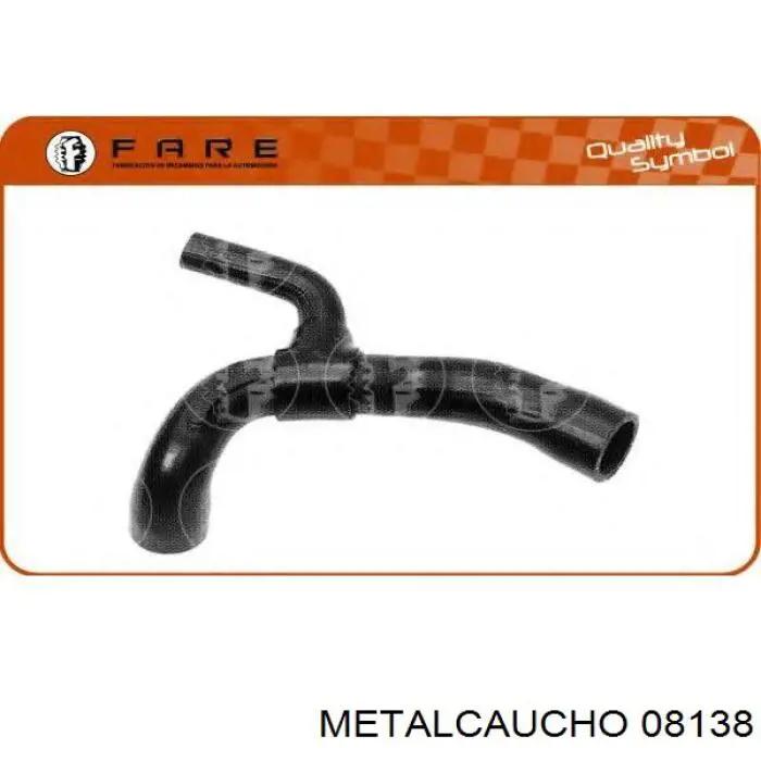 Przewód (króciec) układu chłodzenia Metalcaucho 08138 cena, od 18,08 USD