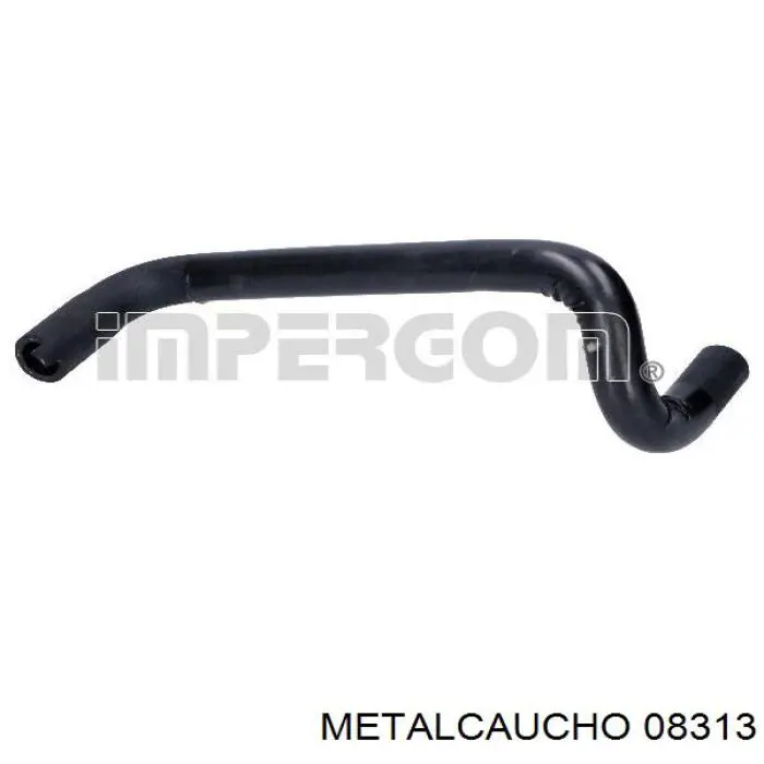 Do koszyka 08313 Metalcaucho Przewód (króciec) układu chłodzenia