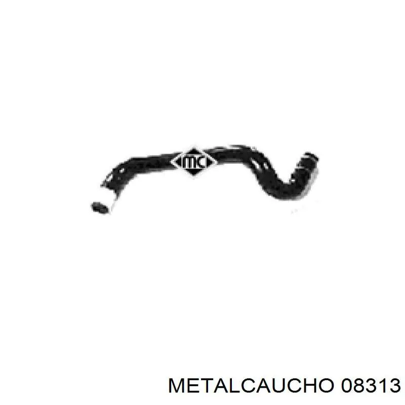 Przewód (króciec) układu chłodzenia Metalcaucho 08313 cena, od 7,49 USD