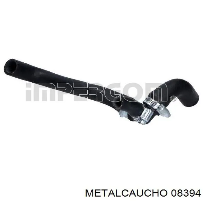 Do koszyka 08394 Metalcaucho Przewód (króciec) układu chłodzenia