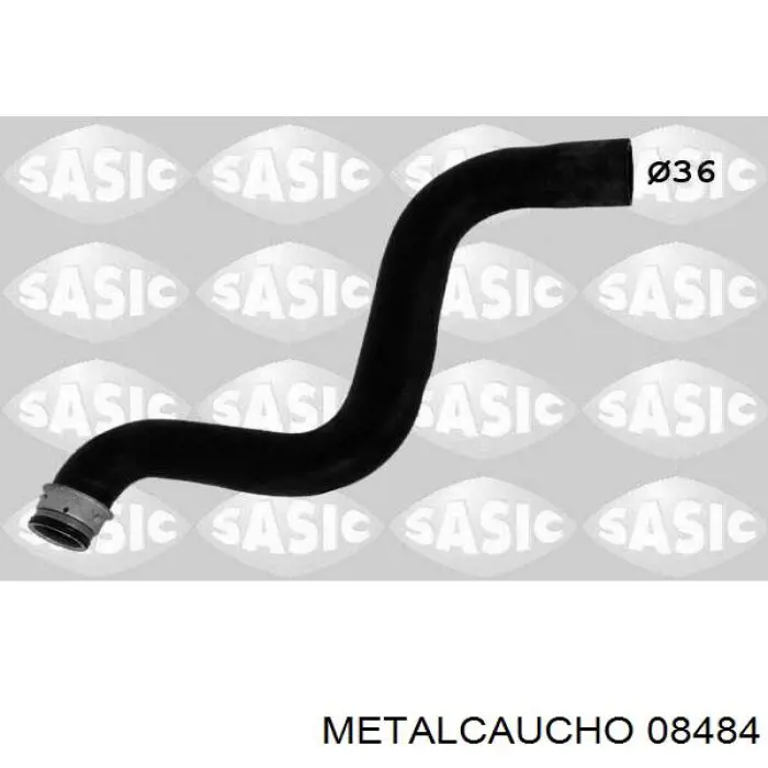 Przewód (króciec) chłodnicy górny Metalcaucho 08484 cena, od 25,70 USD