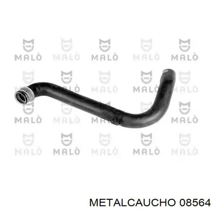 Przewód (króciec) chłodnicy górny Metalcaucho 08564 cena, od 32,90 USD