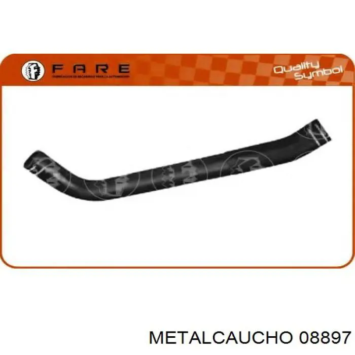 Przewód (króciec) chłodnicy górny 1326971080 Fiat/Alfa/Lancia