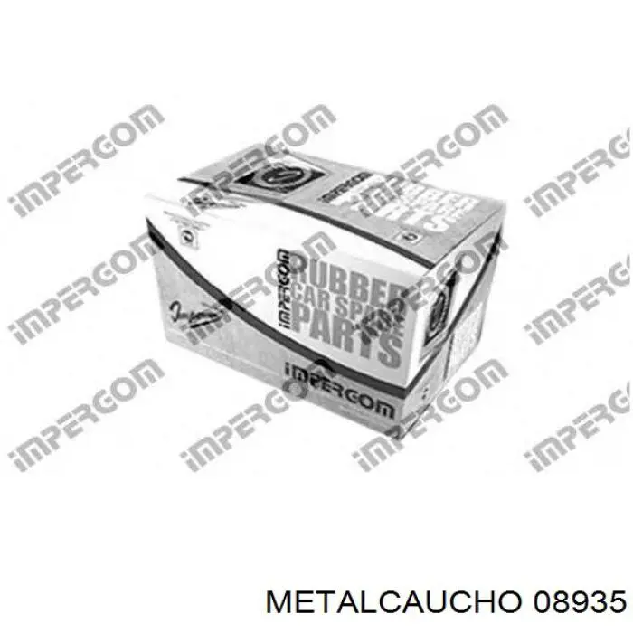 Do koszyka 08935 Metalcaucho Przewód (króciec) chłodnicy górny