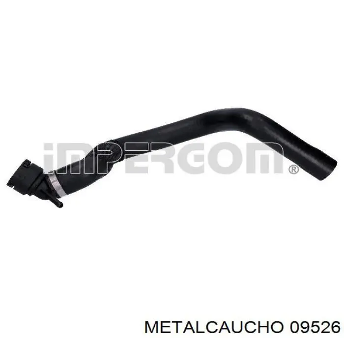 Przewód (króciec) chłodnicy górny Metalcaucho 09526 cena, od 26,42 USD