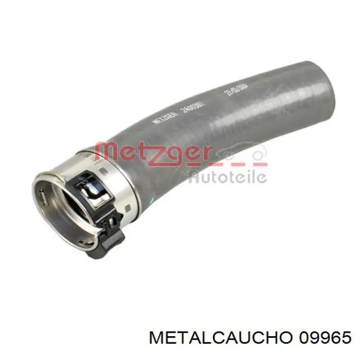 Do koszyka 09965 Metalcaucho Przewód (króciec) intercoolera