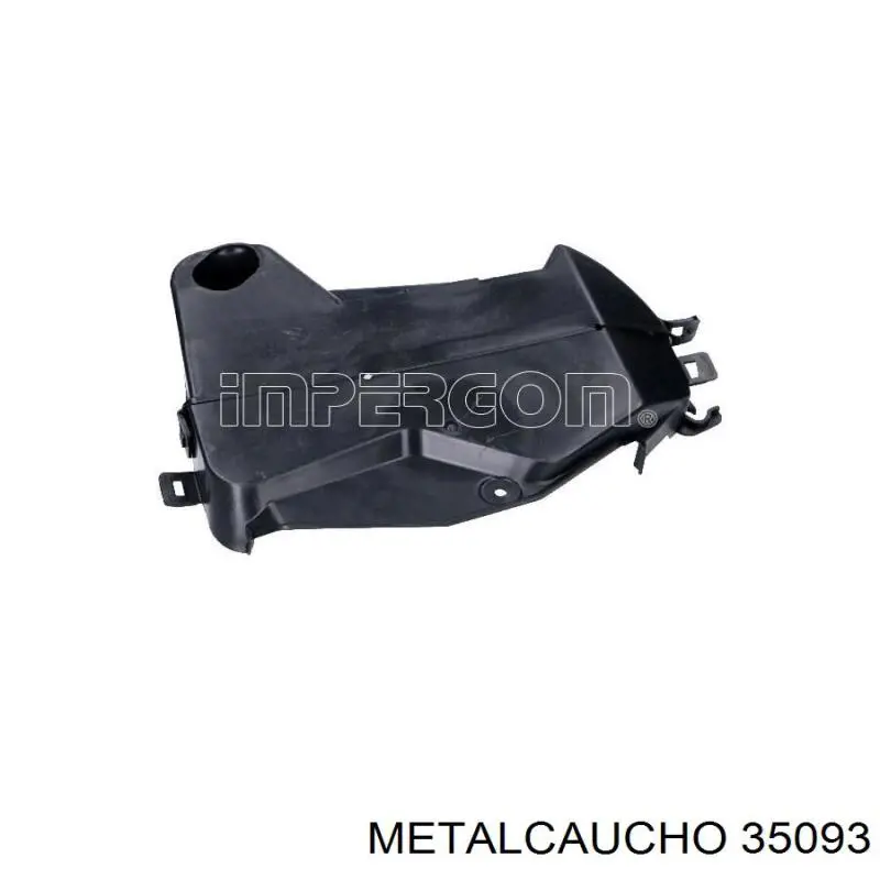 35093 Metalcaucho Osłona paska rozrządu górna