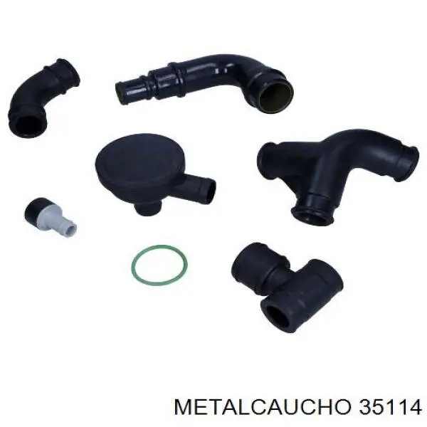 35114 Metalcaucho Zawór PCV odpowietrzający silnik