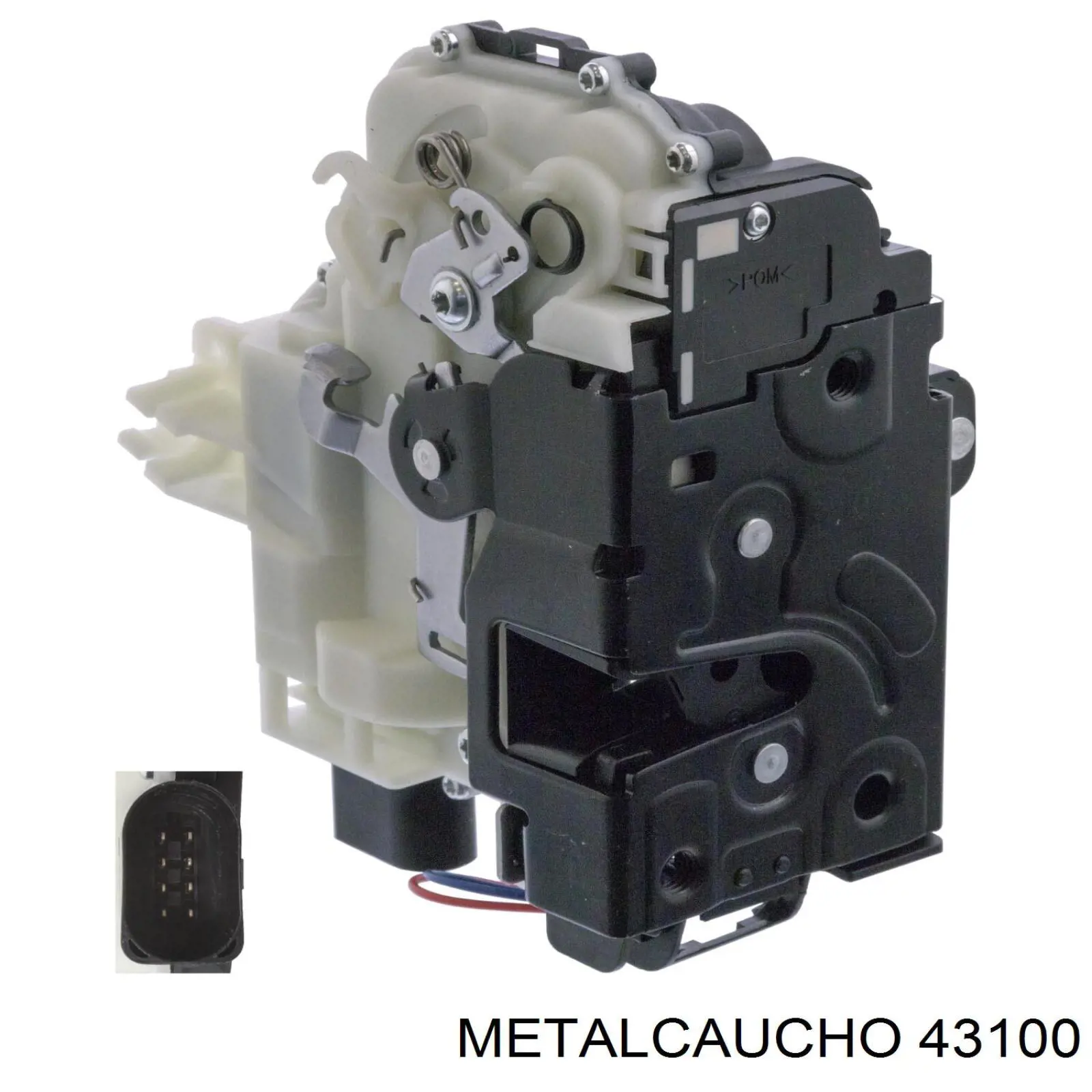 Do koszyka 43100 Metalcaucho Zamek drzwi przednich prawych