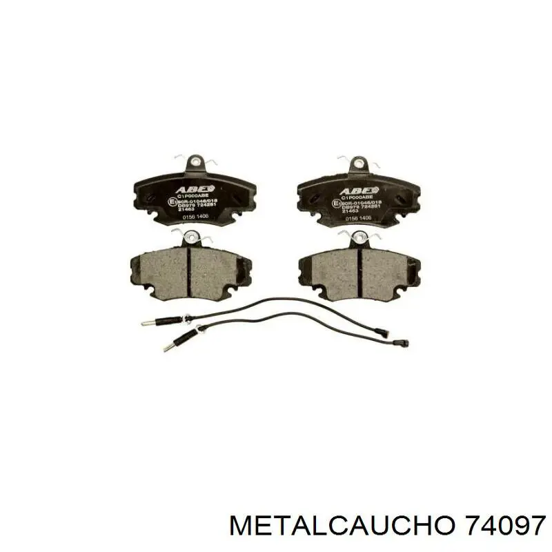 Do koszyka 74097 Metalcaucho Łożysko piasty przedniej