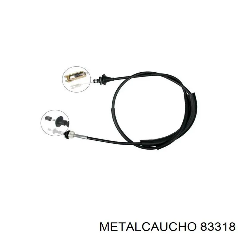 83318 Metalcaucho Linka sprzęgła
