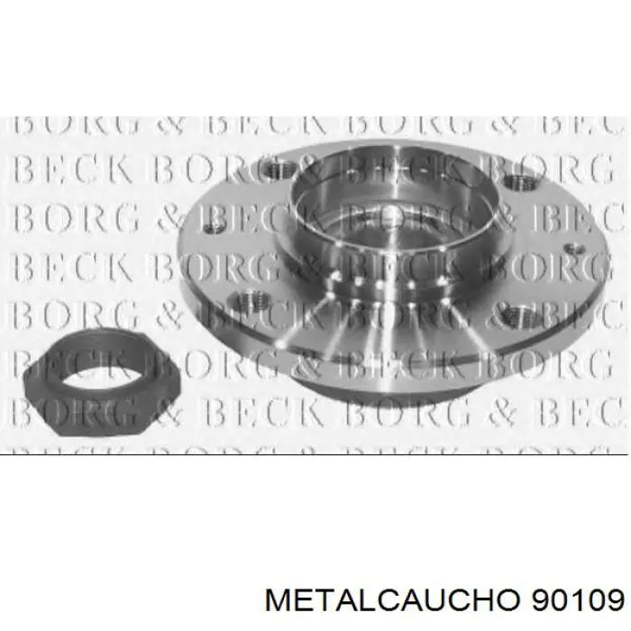 Do koszyka 90109 Metalcaucho Piasta tylna