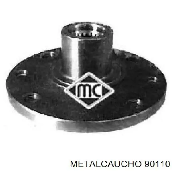 Do koszyka 90110 Metalcaucho Piasta przednia