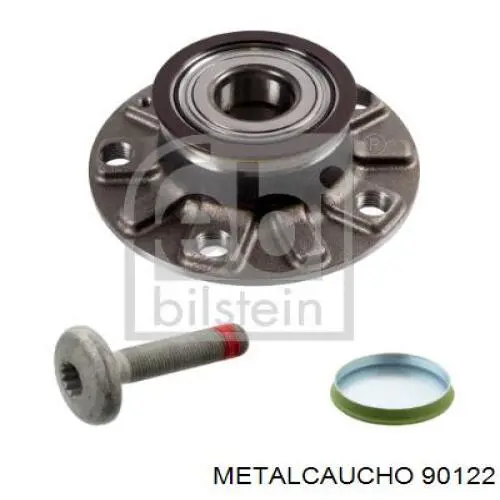 Do koszyka 90122 Metalcaucho Piasta tylna