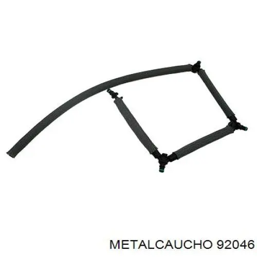 Rurka paliwa, zwrotna od wtryskiwaczy 9674975980 Fiat/Alfa/Lancia