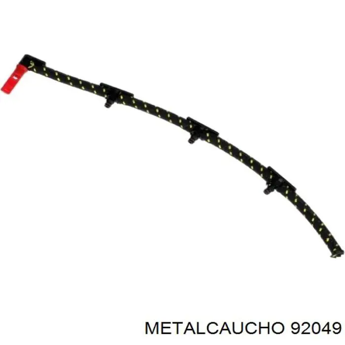 Rurka paliwa, zwrotna od wtryskiwaczy Metalcaucho 92049 cena, od 16,92 USD