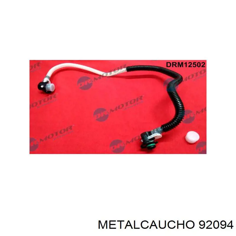92094 Metalcaucho Rurka paliwa, od filtra do pompy