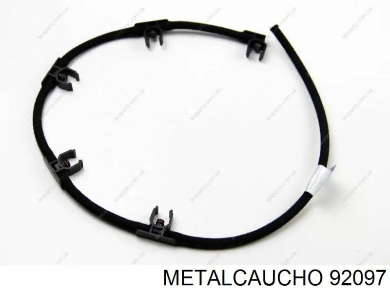 Do koszyka 92097 Metalcaucho Rurka paliwa, zwrotna od wtryskiwaczy
