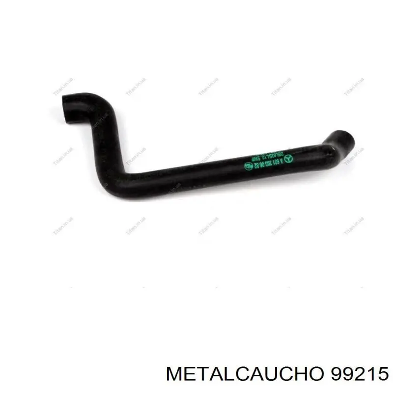 Przewód chłodnicy ogrzewacza (nagrzewnicy), zwrotny Metalcaucho 99215 cena, od 10,18 USD