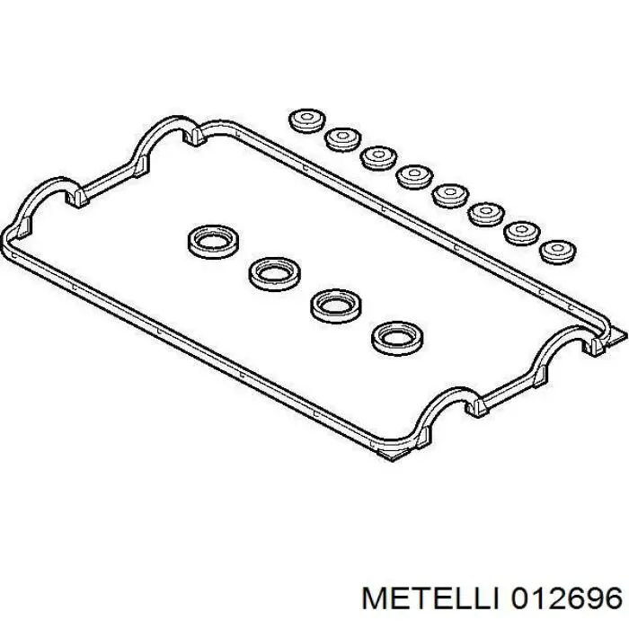 012696 Metelli Prowadnica zaworu