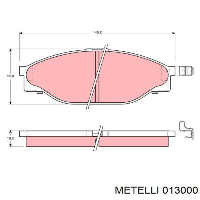 Do koszyka G11556 Freccia Prowadnica zaworu