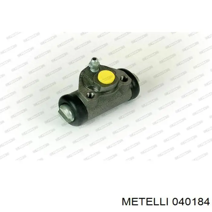 Do koszyka 040184 Metelli Cylinder hamulcowy roboczy tylny