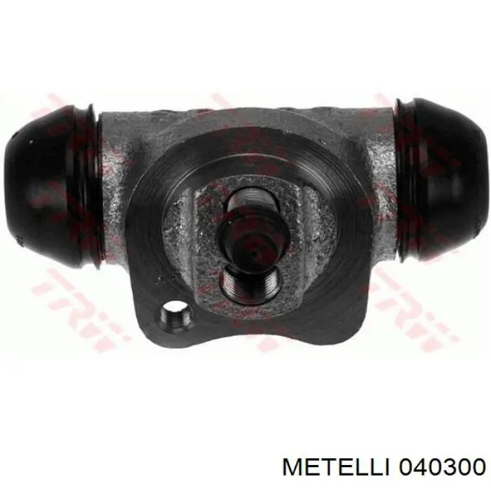 Do koszyka 040300 Metelli Cylinder hamulcowy roboczy tylny