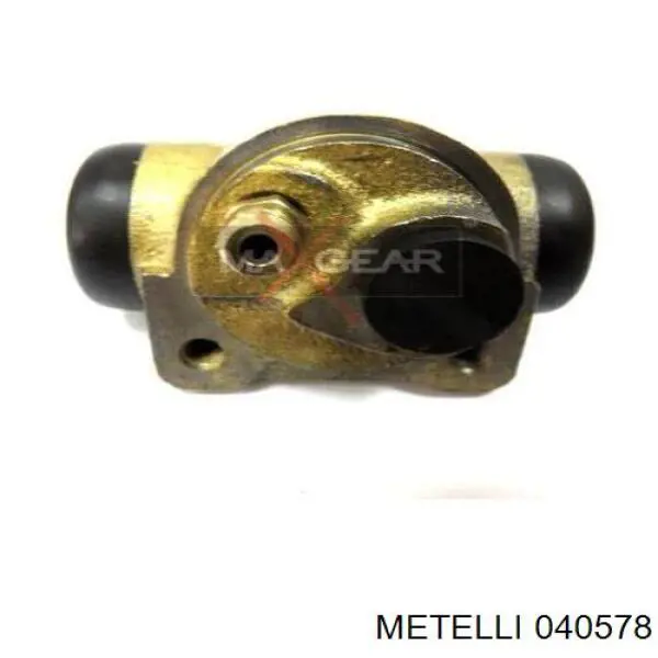 Do koszyka 040578 Metelli Cylinder hamulcowy roboczy tylny