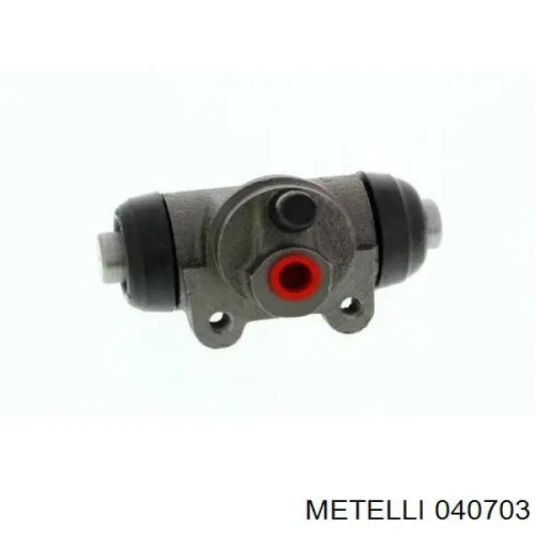 Do koszyka 040703 Metelli Cylinder hamulcowy roboczy tylny