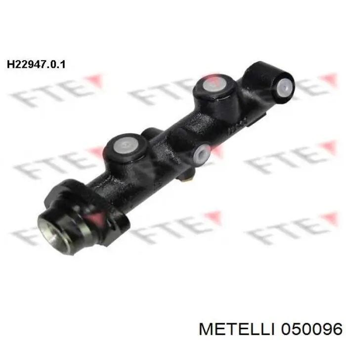 Do koszyka 050096 Metelli Główny cylinder hamulców