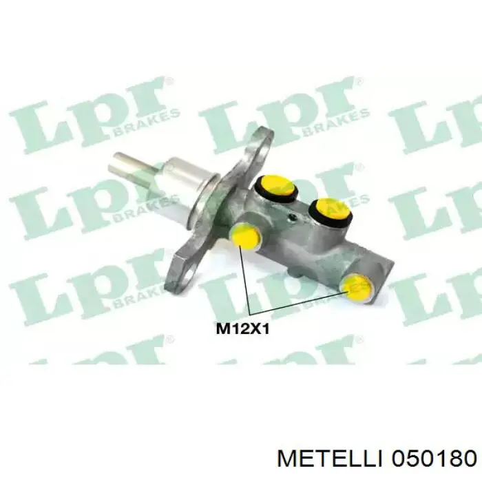 Do koszyka 050180 Metelli Główny cylinder hamulców