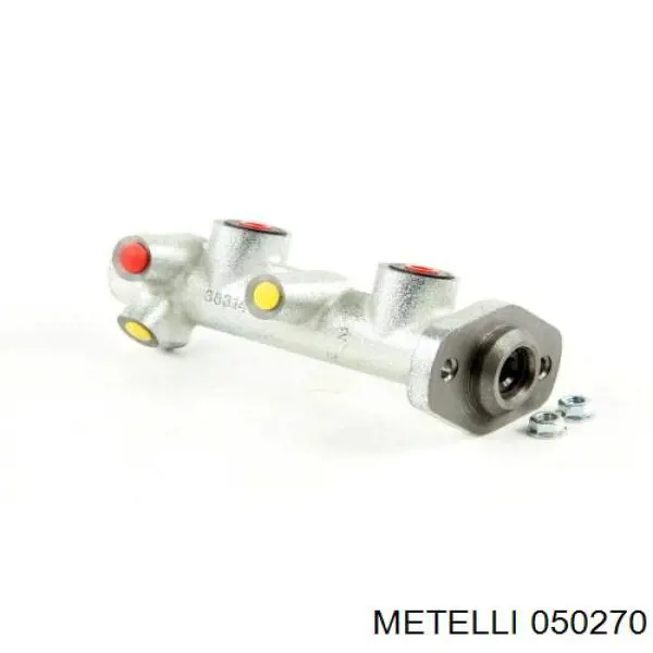 Do koszyka 050270 Metelli Główny cylinder hamulców