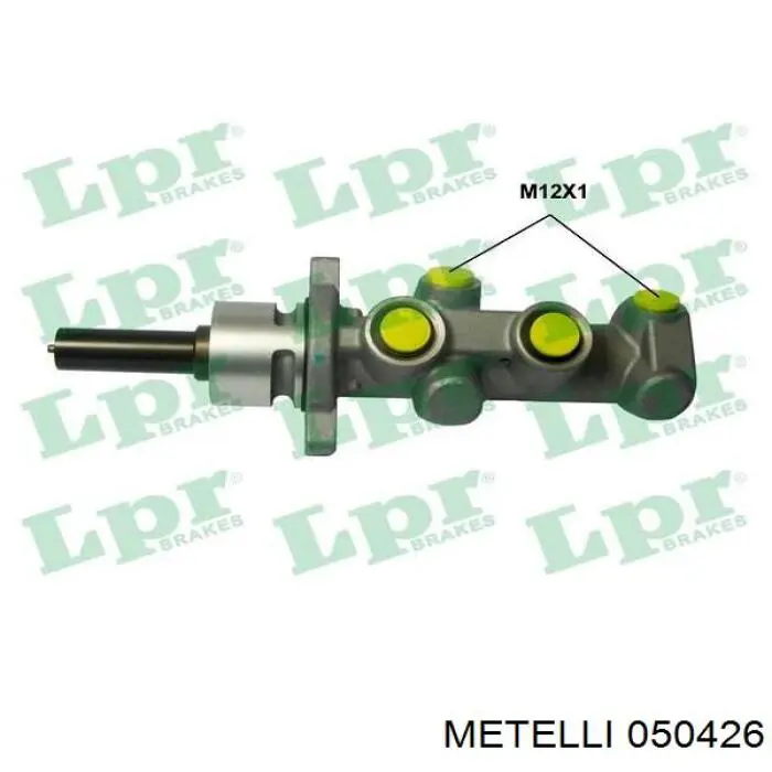 Główny cylinder hamulców M61098 Brembo