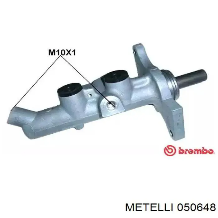 Do koszyka 050648 Metelli Główny cylinder hamulców