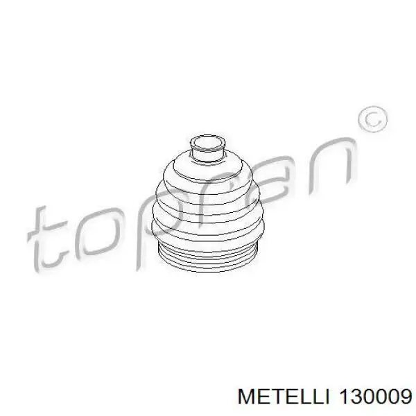 130009 Metelli Osłona przegubu homokinetycznego półosi przedniej zewnętrzna