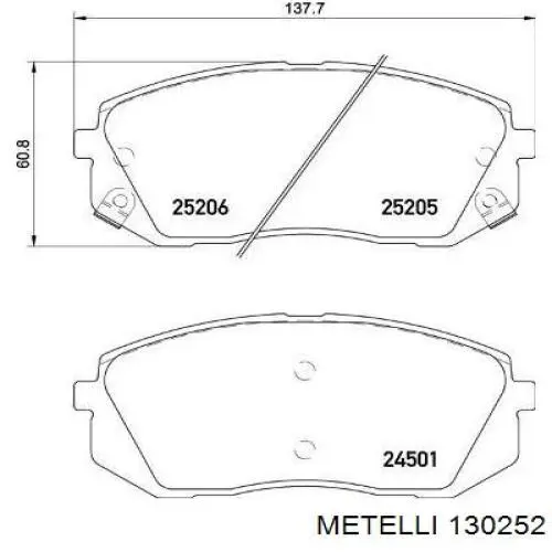 Do koszyka 130252 Metelli Osłona przegubu homokinetycznego półosi przedniej zewnętrzna