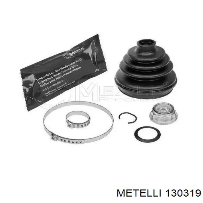 Do koszyka 130319 Metelli Osłona przegubu homokinetycznego półosi przedniej zewnętrzna