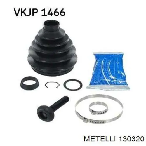Osłona przegubu homokinetycznego półosi przedniej zewnętrzna Metelli 130320 cena, od 14,57 USD