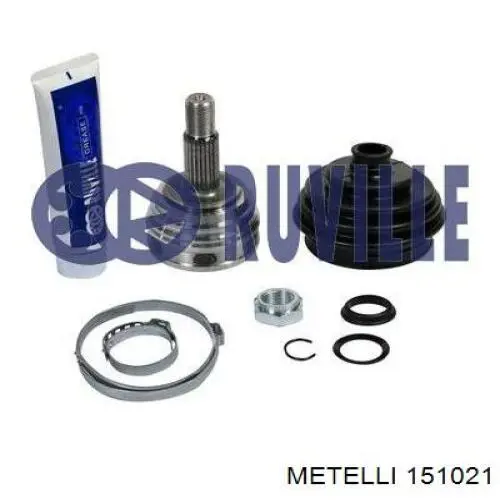 Przegub homokinetyczny przedni zewnętrzny Metelli 151021 cena, od 32,24 USD